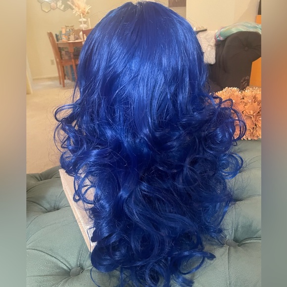Party City Glam Blue Wig - New - Picture 6 of 10